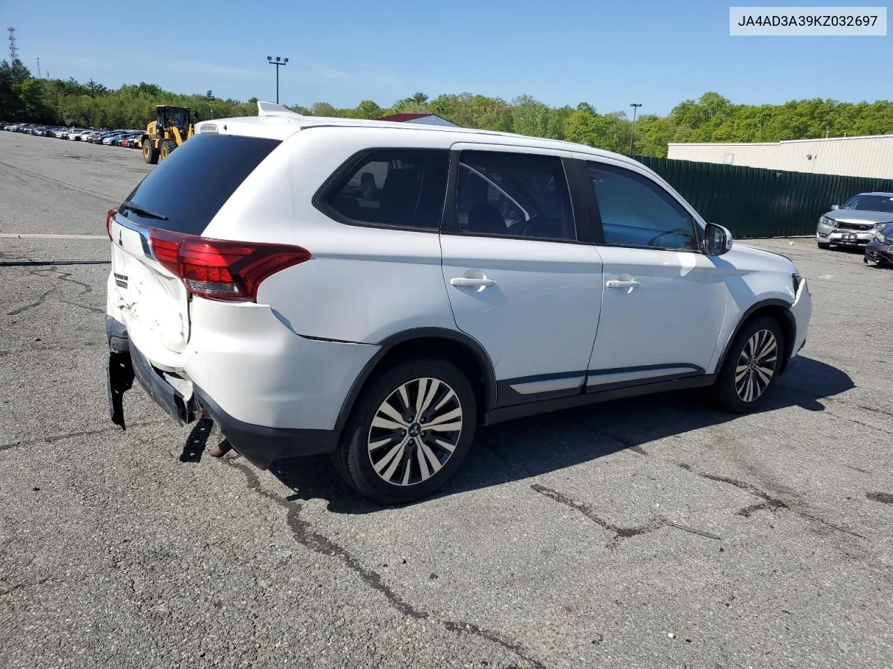 2019 Mitsubishi Outlander Se VIN: JA4AD3A39KZ032697 Lot: 55545304