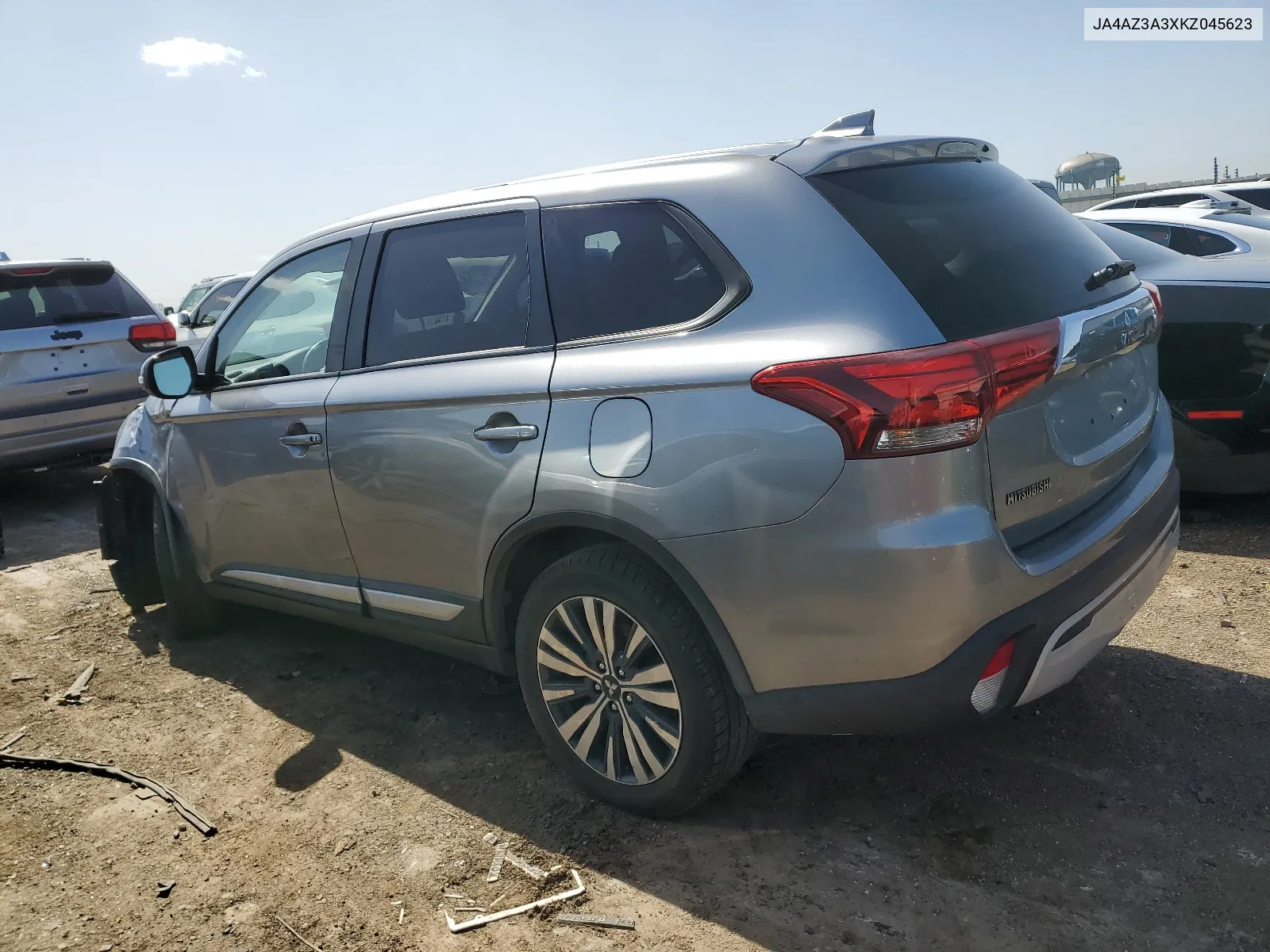 2019 Mitsubishi Outlander Se VIN: JA4AZ3A3XKZ045623 Lot: 57885314