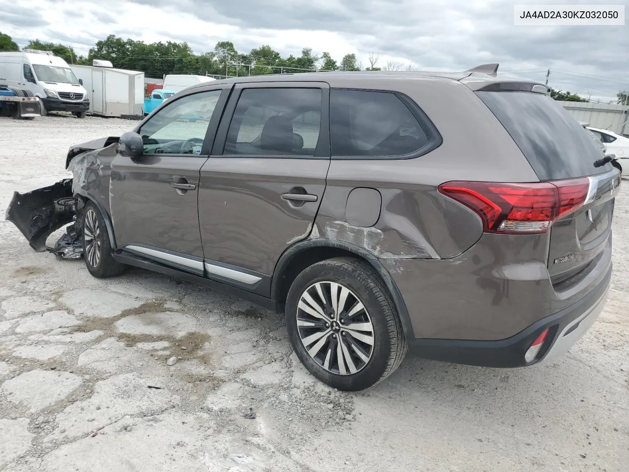 2019 Mitsubishi Outlander Es VIN: JA4AD2A30KZ032050 Lot: 58059594