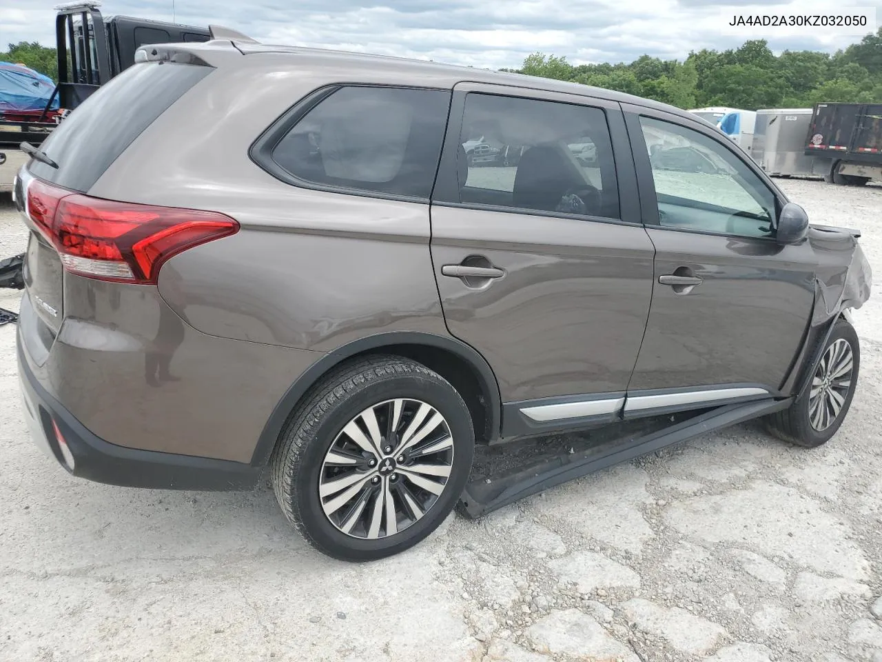 2019 Mitsubishi Outlander Es VIN: JA4AD2A30KZ032050 Lot: 58059594