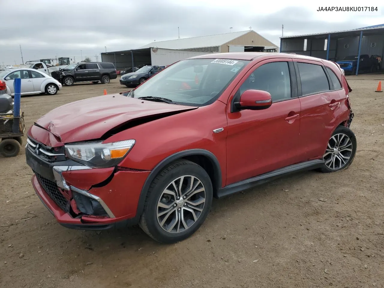 JA4AP3AU8KU017184 2019 Mitsubishi Outlander Sport Es