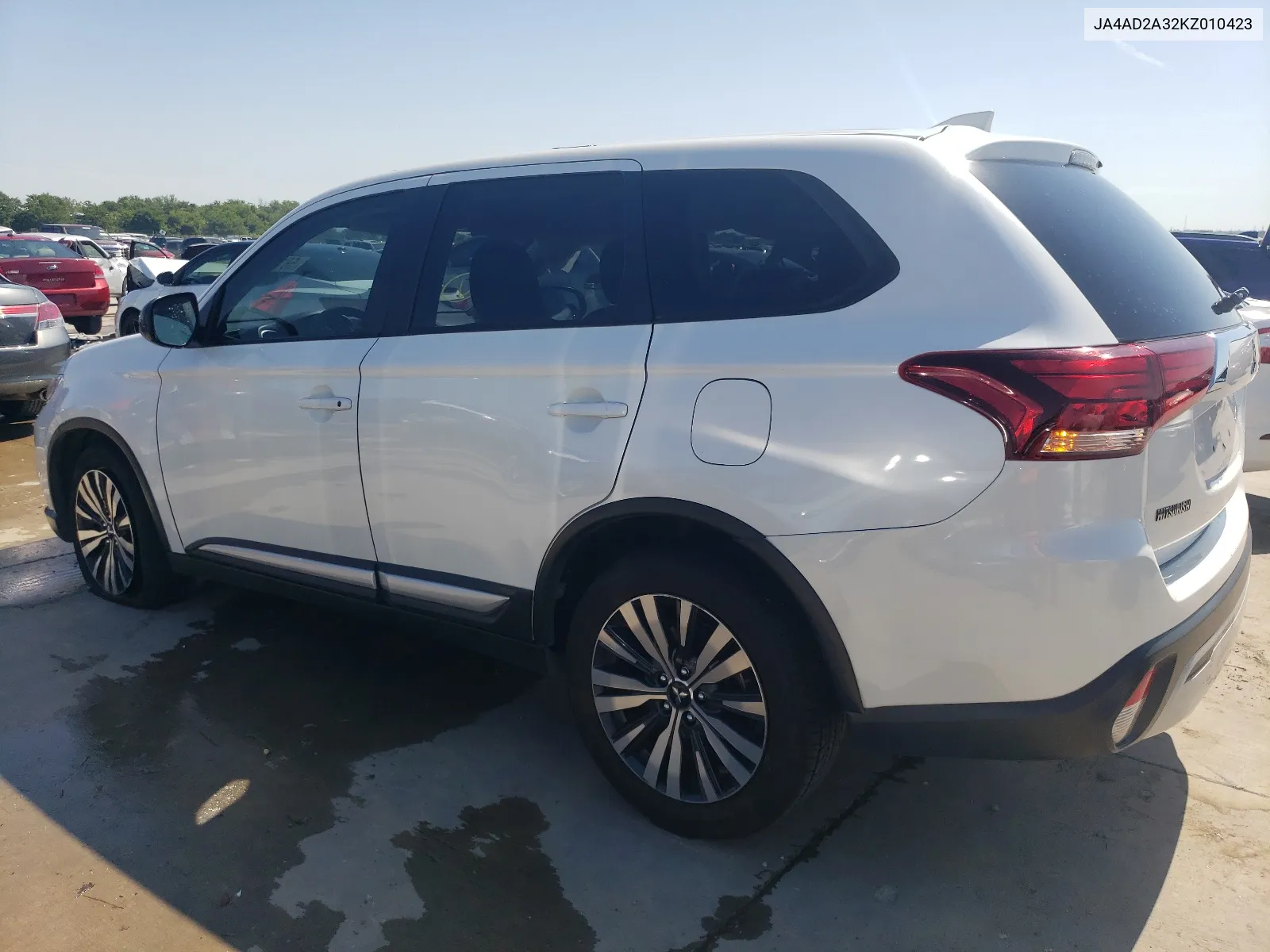 2019 Mitsubishi Outlander Es VIN: JA4AD2A32KZ010423 Lot: 58178324