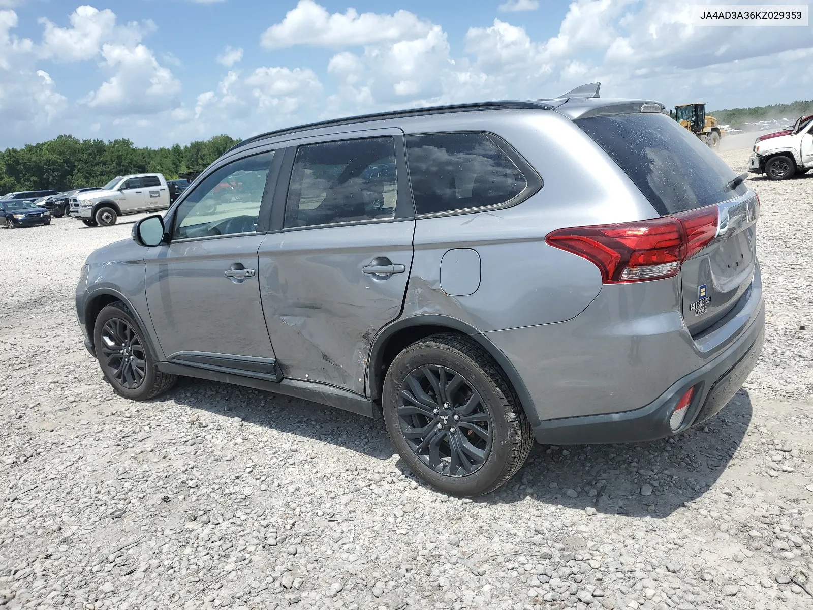 2019 Mitsubishi Outlander Se VIN: JA4AD3A36KZ029353 Lot: 60146894