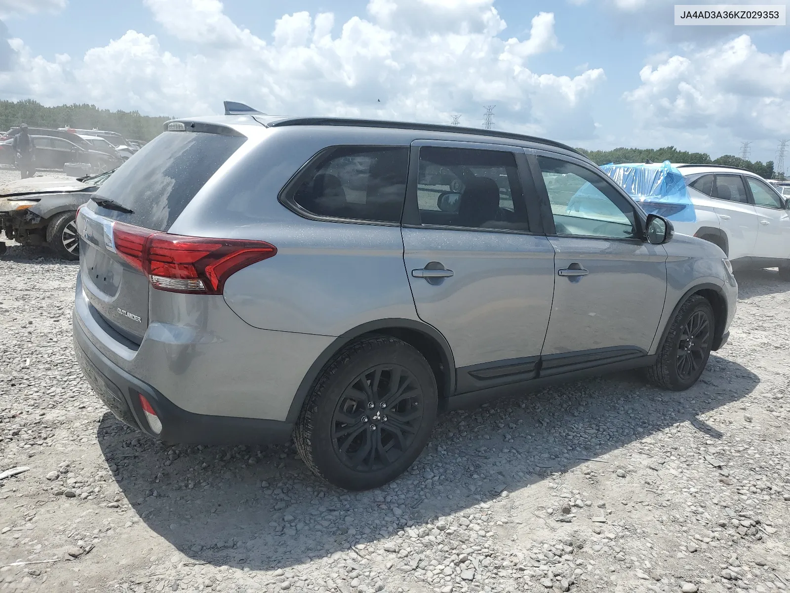 2019 Mitsubishi Outlander Se VIN: JA4AD3A36KZ029353 Lot: 60146894