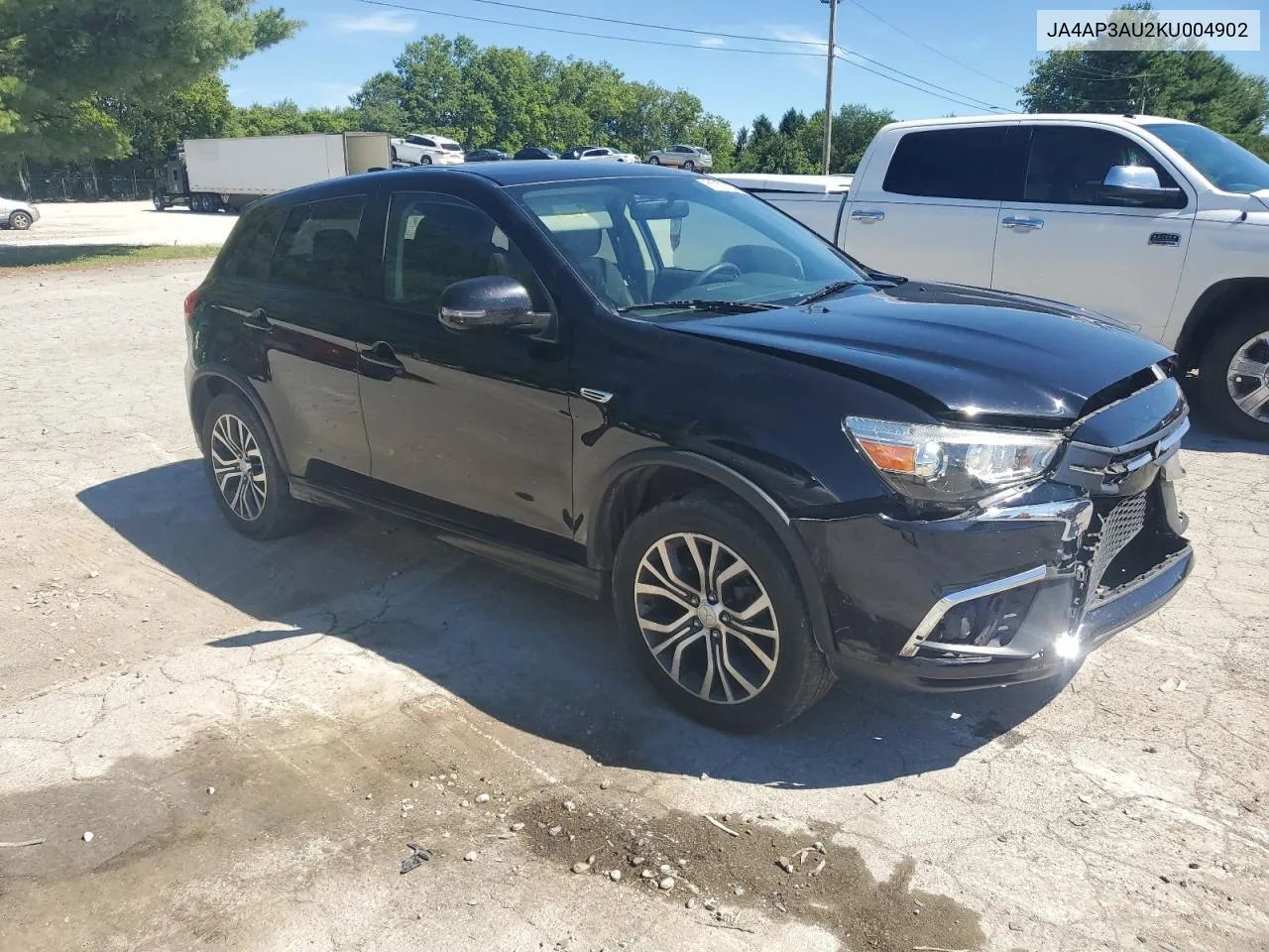 JA4AP3AU2KU004902 2019 Mitsubishi Outlander Sport Es