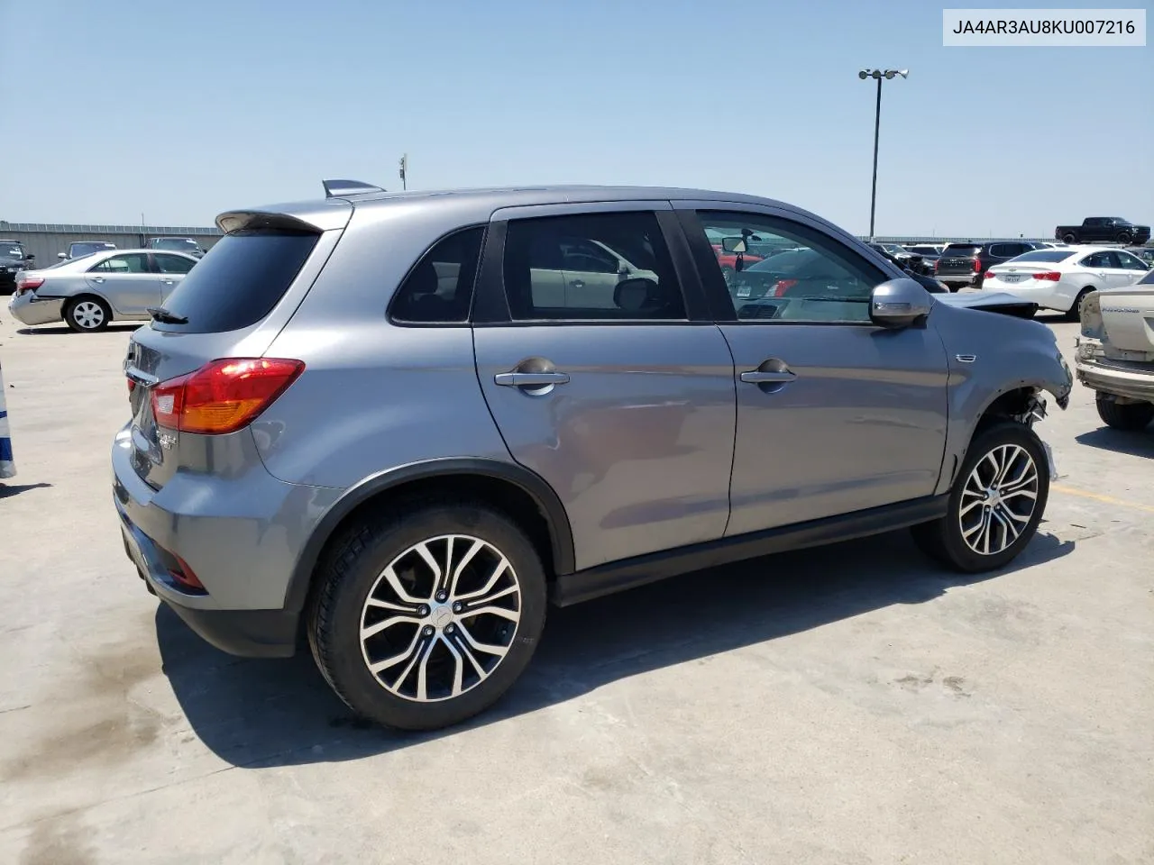 2019 Mitsubishi Outlander Sport Es VIN: JA4AR3AU8KU007216 Lot: 61397134