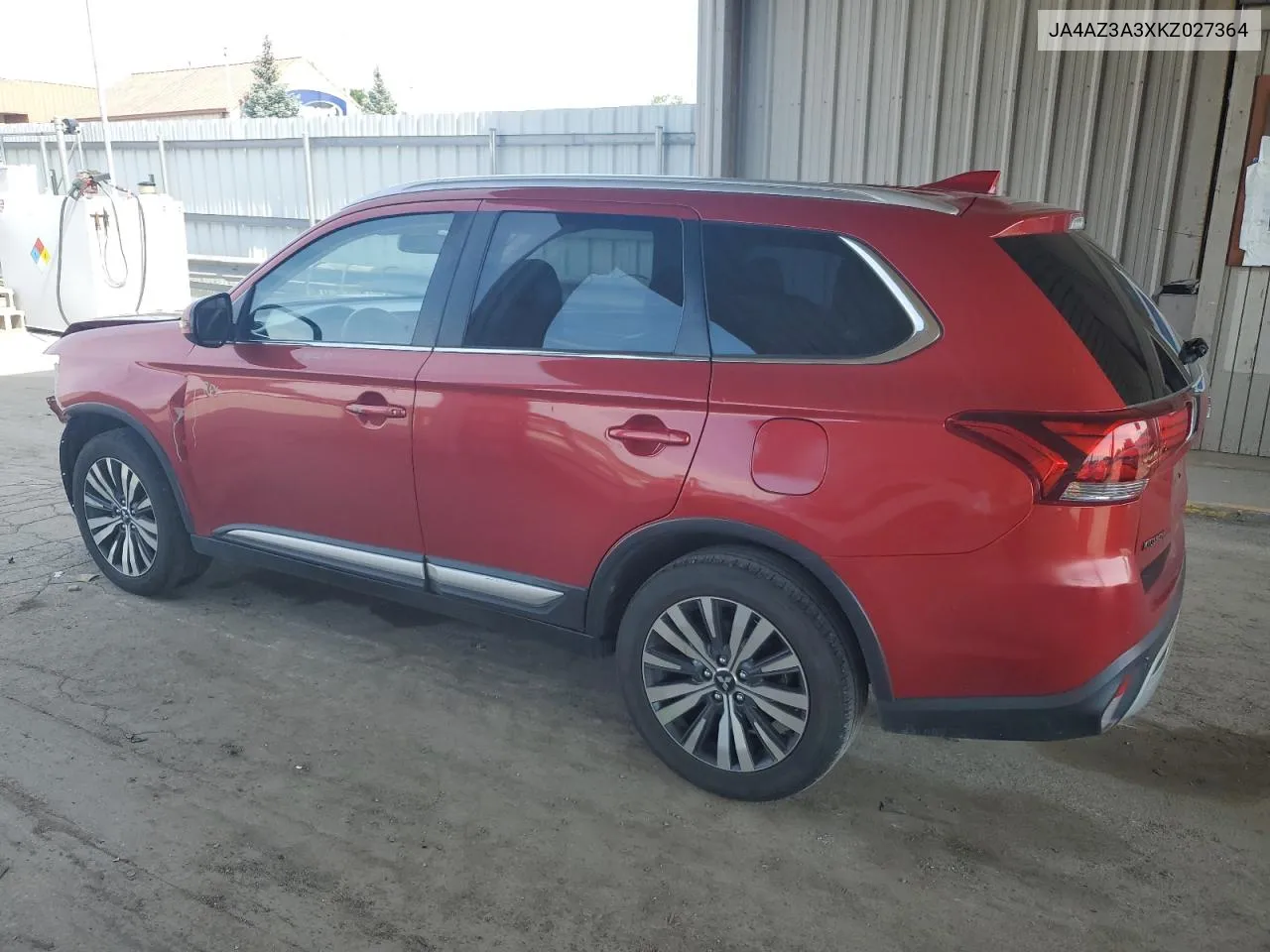 2019 Mitsubishi Outlander Se VIN: JA4AZ3A3XKZ027364 Lot: 61602294