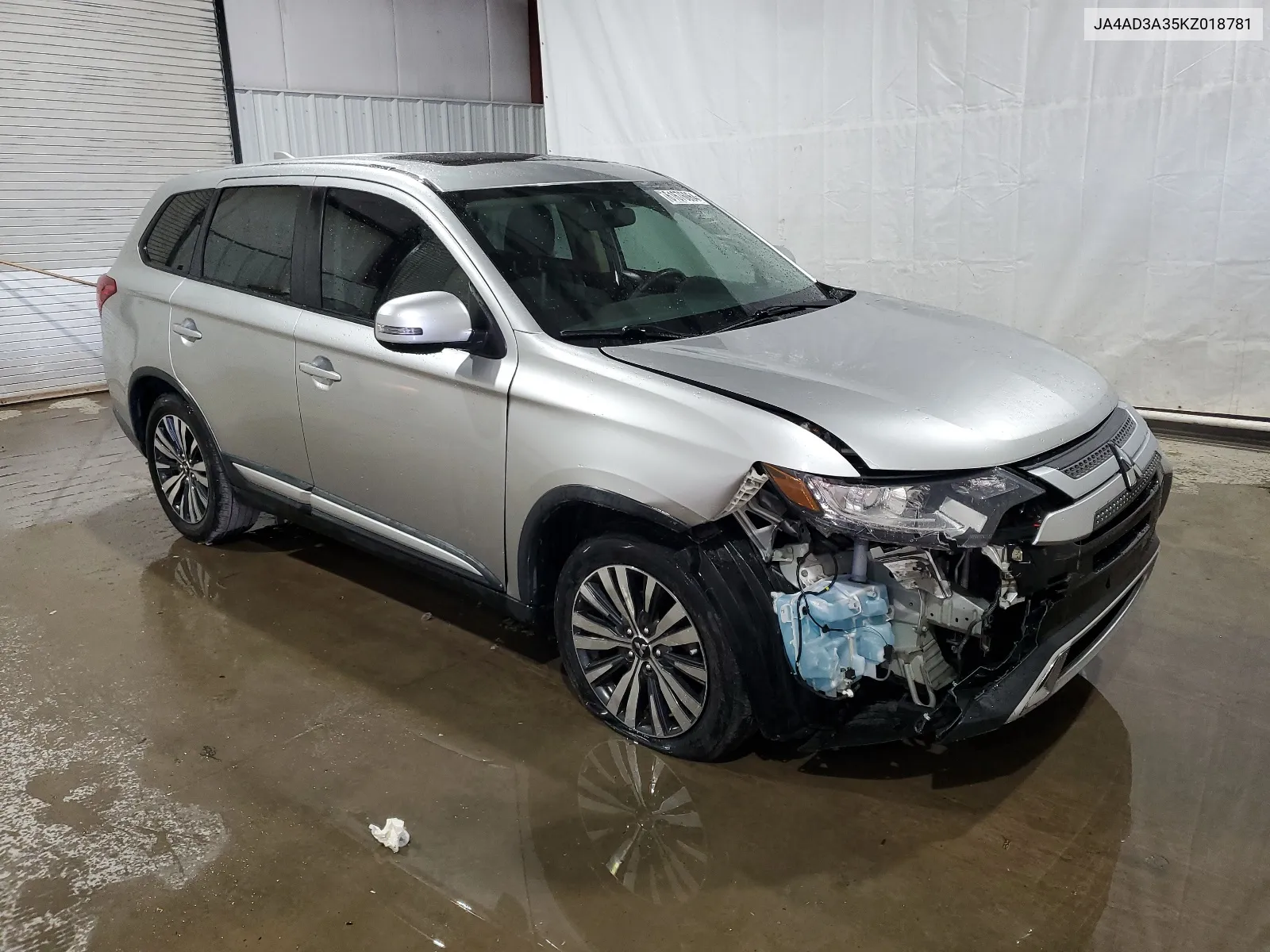 2019 Mitsubishi Outlander Se VIN: JA4AD3A35KZ018781 Lot: 61676064