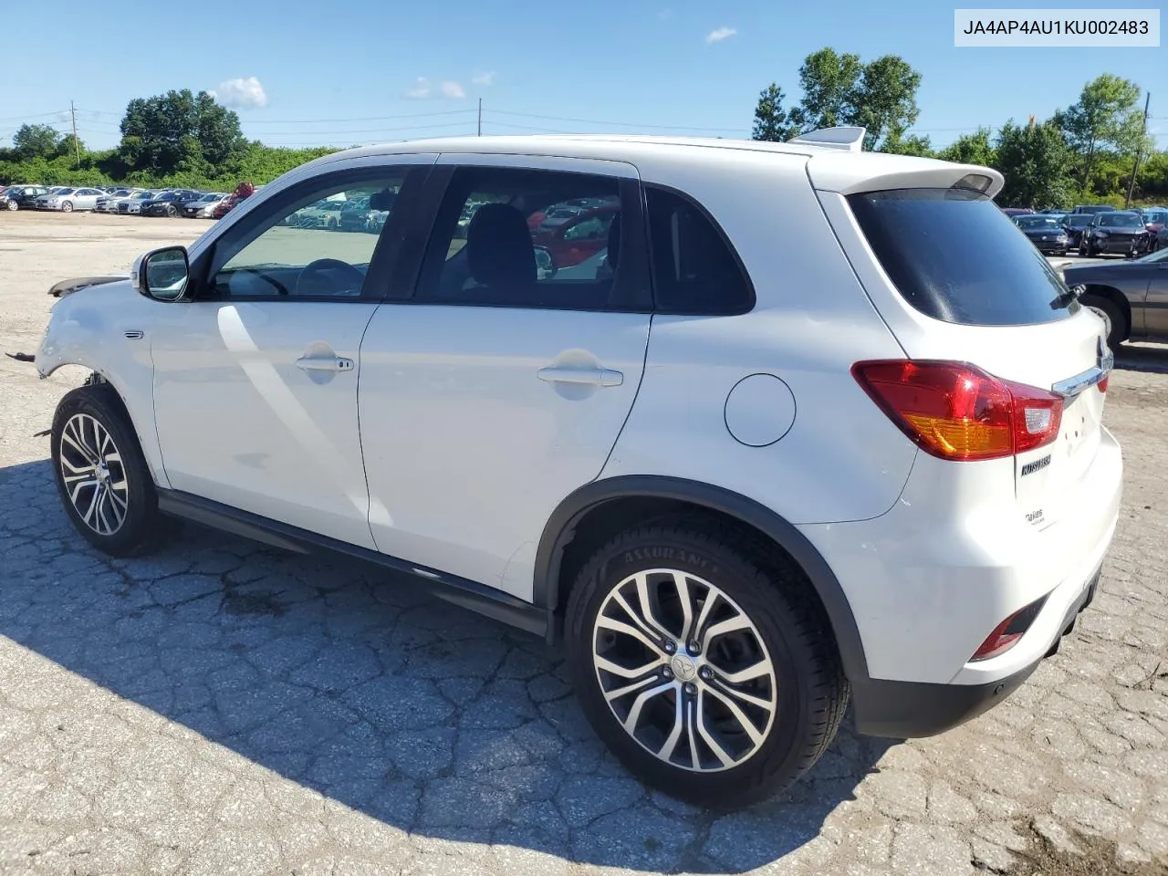 2019 Mitsubishi Outlander Sport Se VIN: JA4AP4AU1KU002483 Lot: 61724674