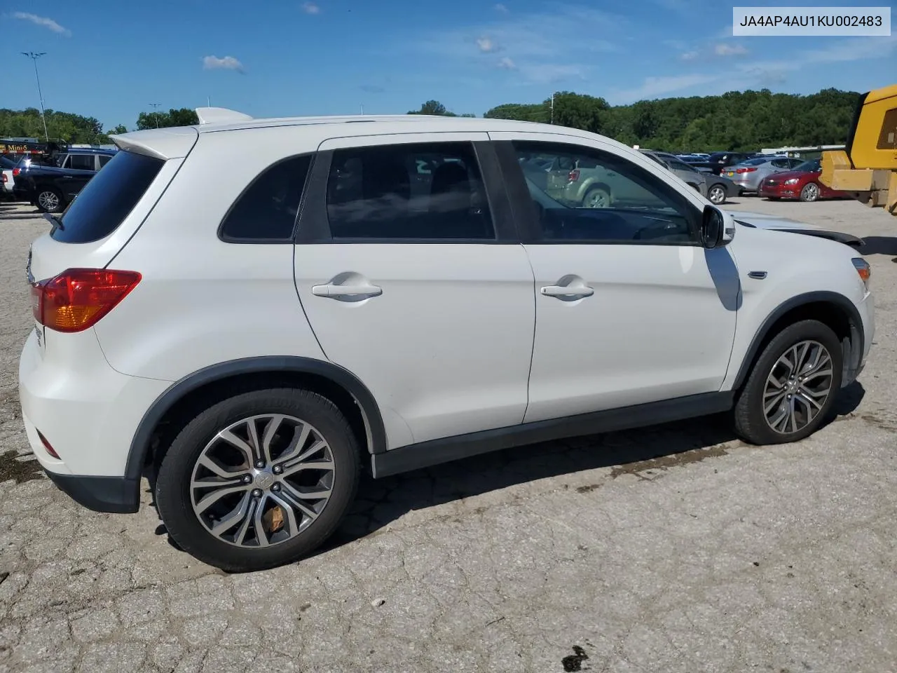 2019 Mitsubishi Outlander Sport Se VIN: JA4AP4AU1KU002483 Lot: 61724674