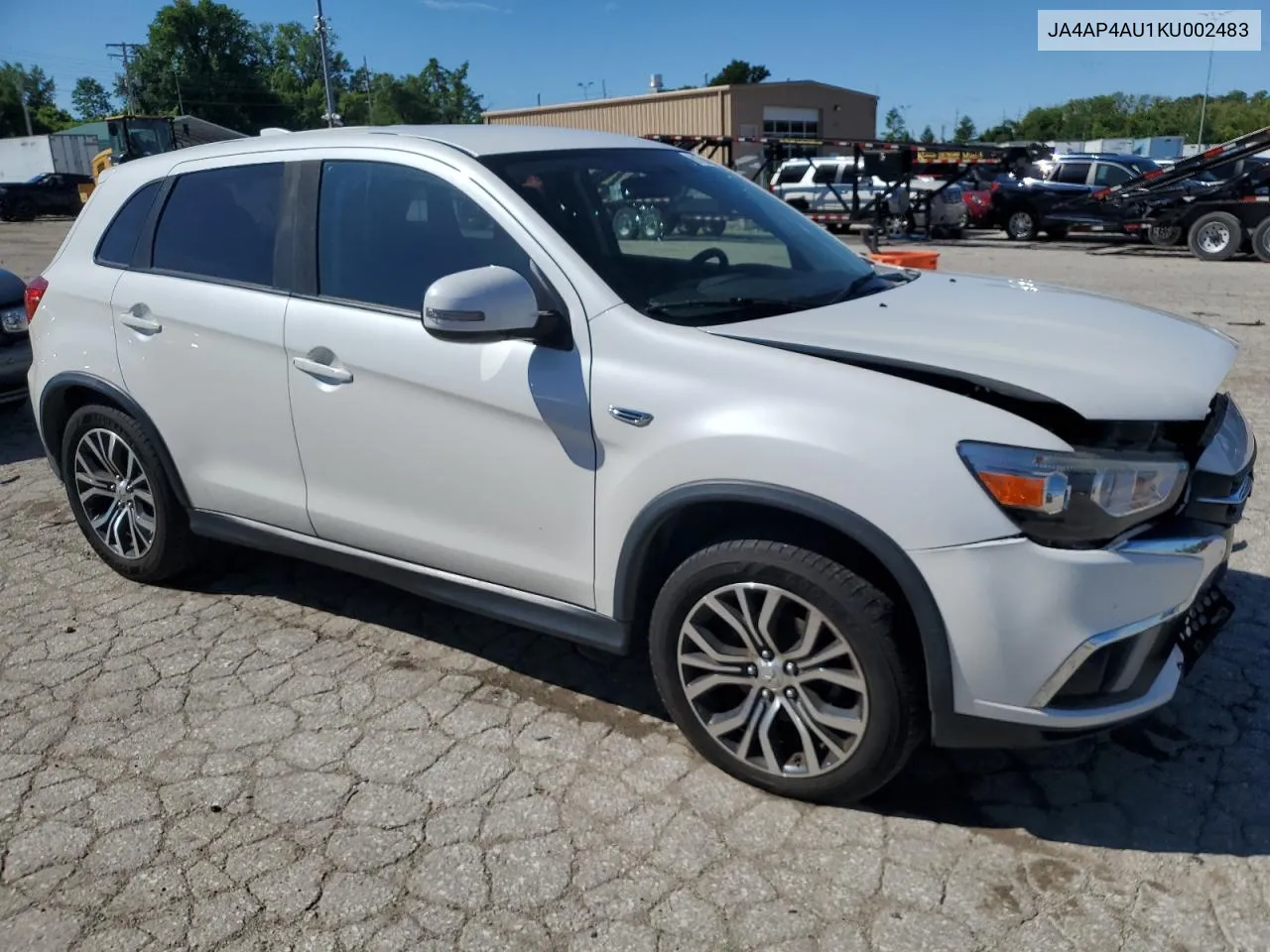 JA4AP4AU1KU002483 2019 Mitsubishi Outlander Sport Se