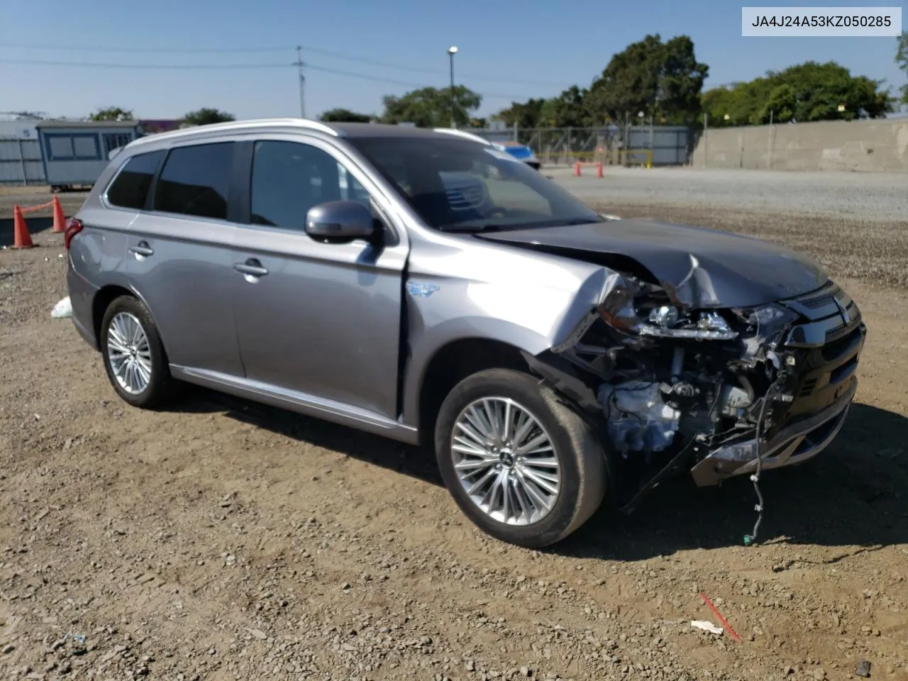 2019 Mitsubishi Outlander Sel VIN: JA4J24A53KZ050285 Lot: 61799404