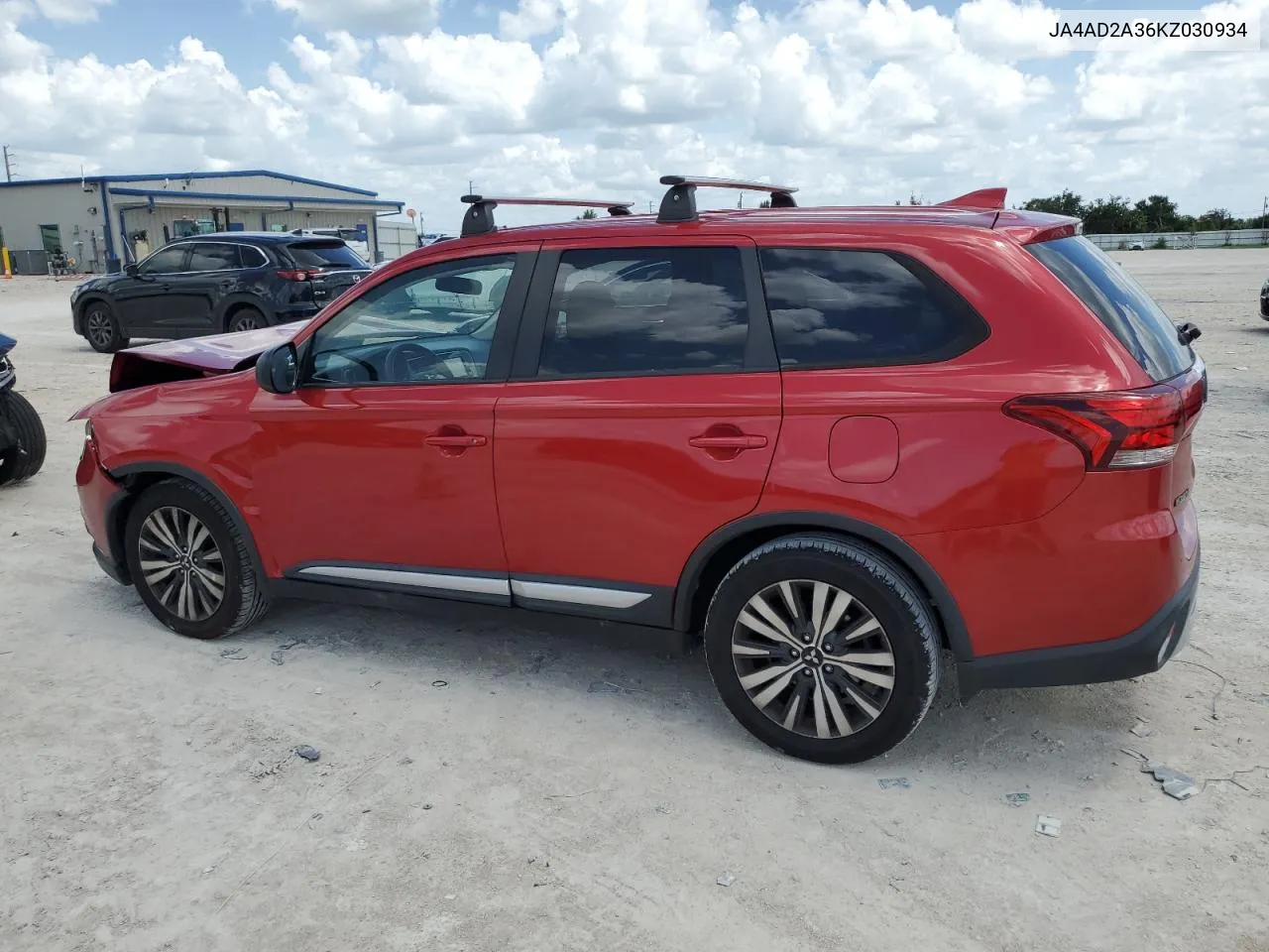 2019 Mitsubishi Outlander Es VIN: JA4AD2A36KZ030934 Lot: 62043514