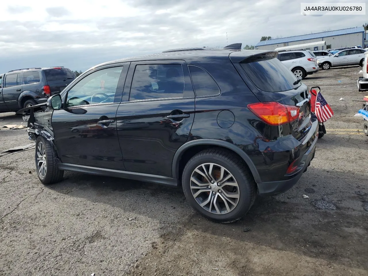 2019 Mitsubishi Outlander Sport Es VIN: JA4AR3AU0KU026780 Lot: 62088024