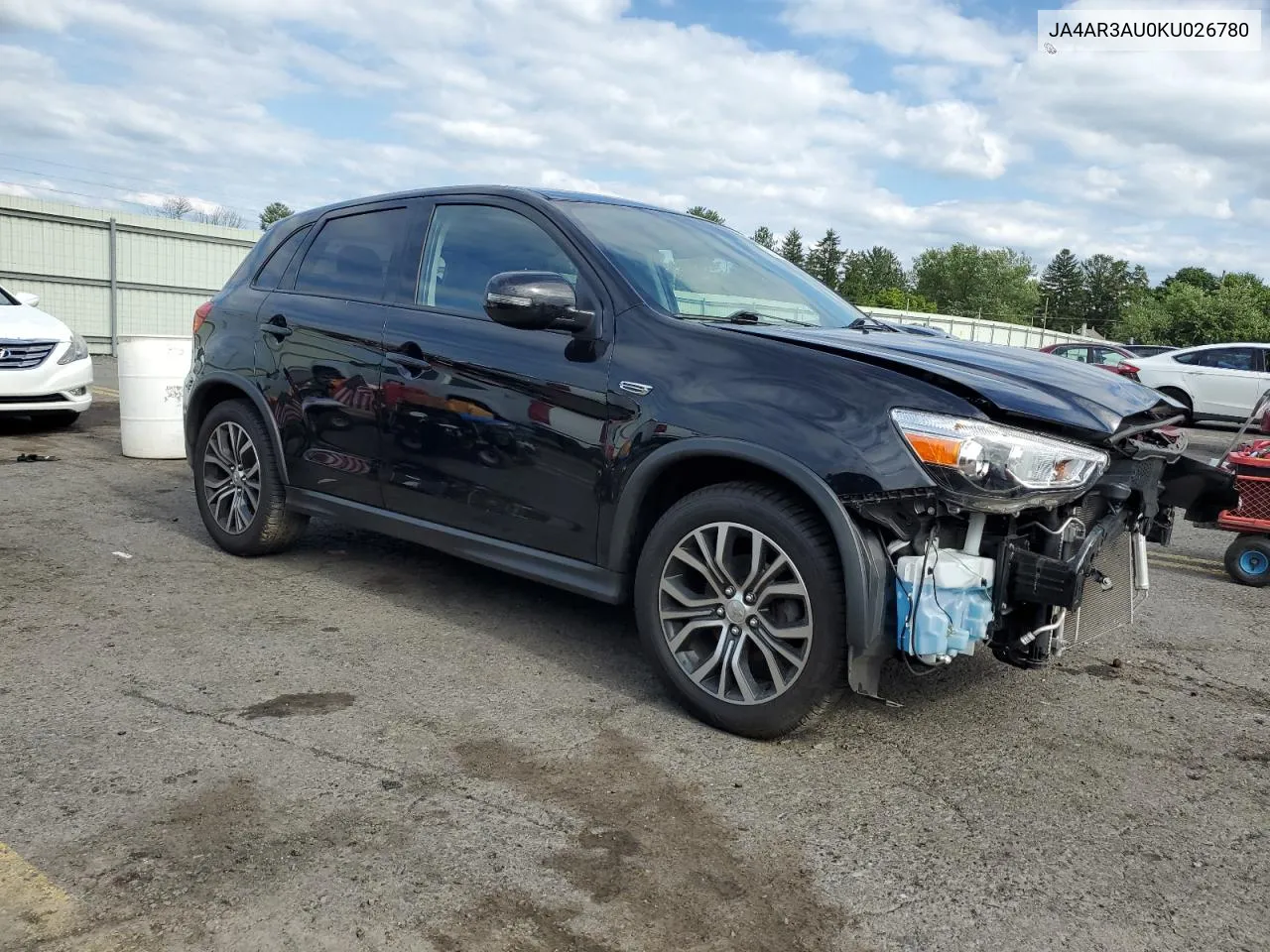 2019 Mitsubishi Outlander Sport Es VIN: JA4AR3AU0KU026780 Lot: 62088024