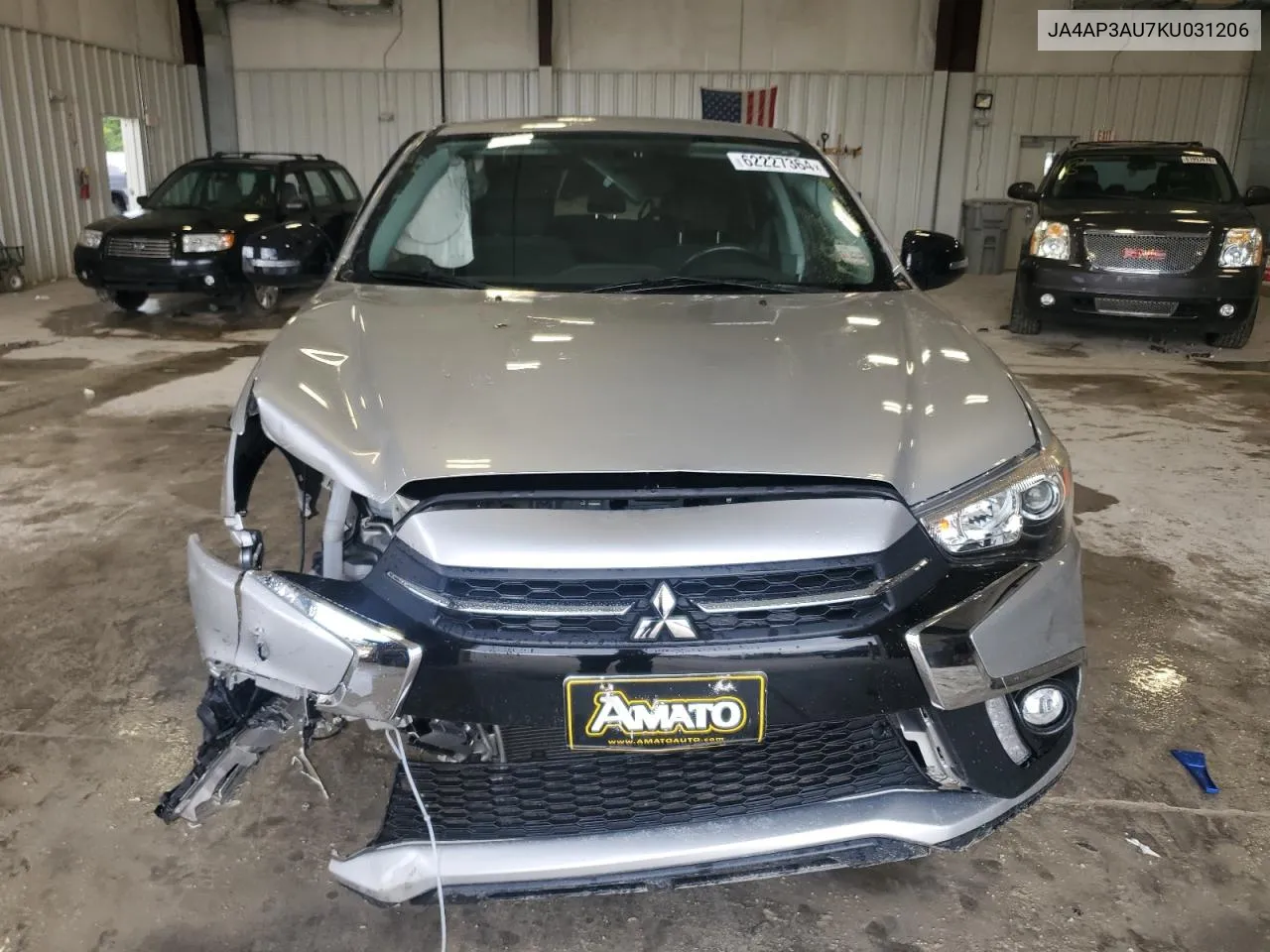 2019 Mitsubishi Outlander Sport Es VIN: JA4AP3AU7KU031206 Lot: 62227364