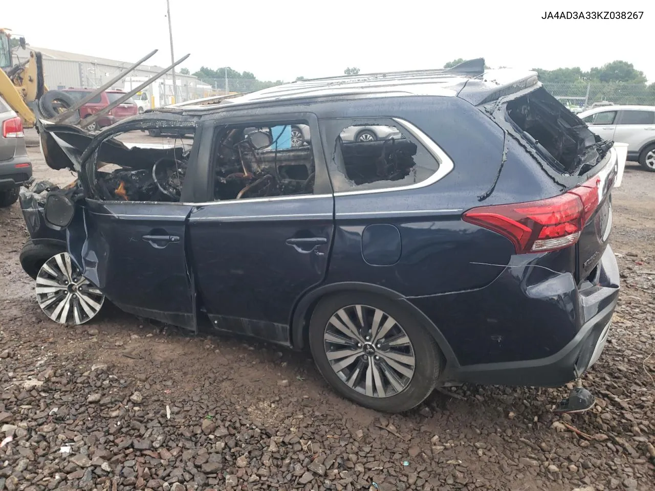 2019 Mitsubishi Outlander Se VIN: JA4AD3A33KZ038267 Lot: 62739554