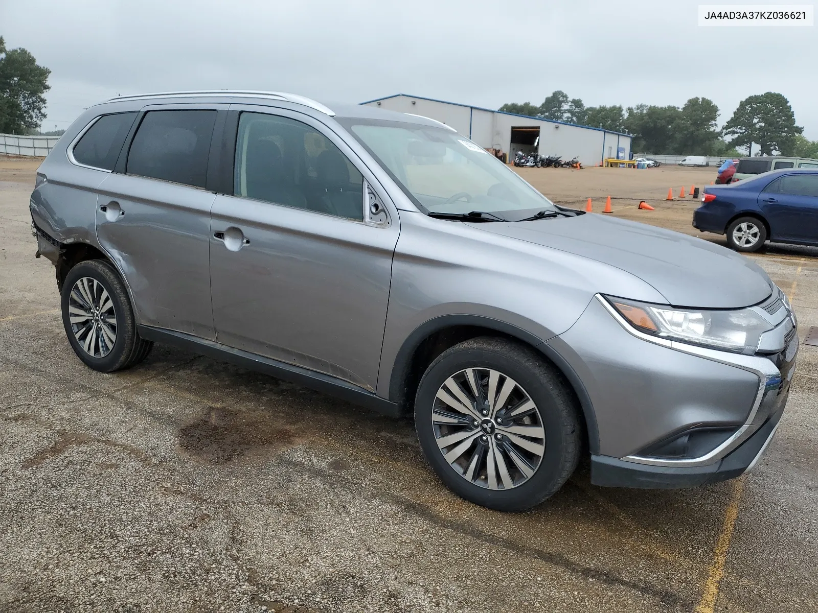 2019 Mitsubishi Outlander Se VIN: JA4AD3A37KZ036621 Lot: 64112524