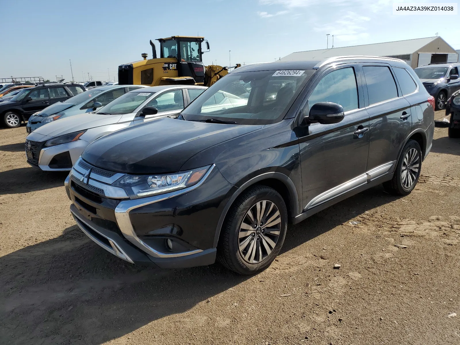 2019 Mitsubishi Outlander Se VIN: JA4AZ3A39KZ014038 Lot: 64626294