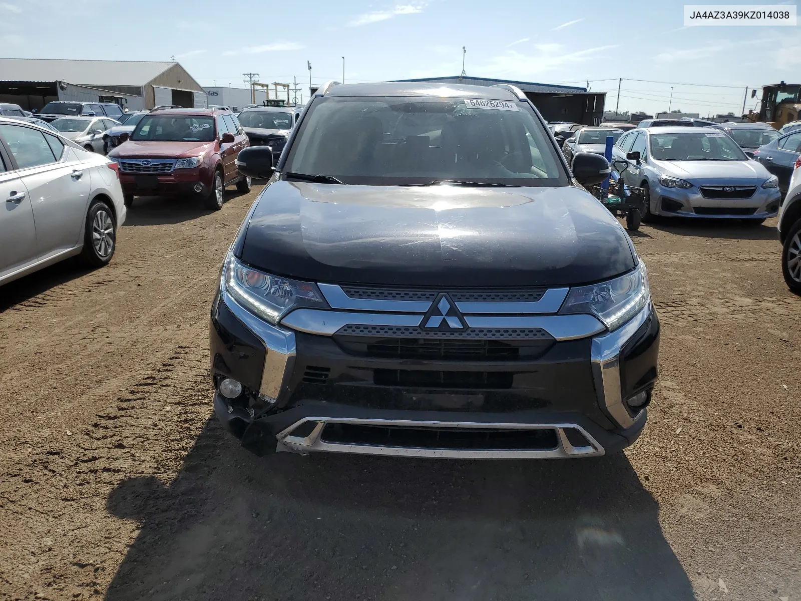 2019 Mitsubishi Outlander Se VIN: JA4AZ3A39KZ014038 Lot: 64626294