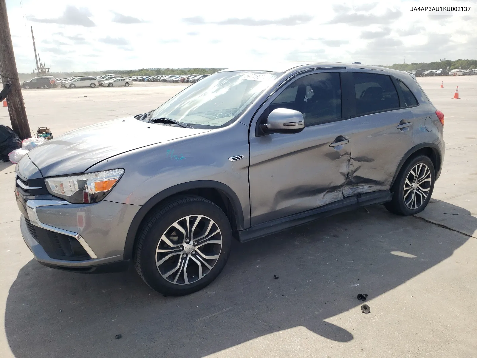 2019 Mitsubishi Outlander Sport Es VIN: JA4AP3AU1KU002137 Lot: 64748074