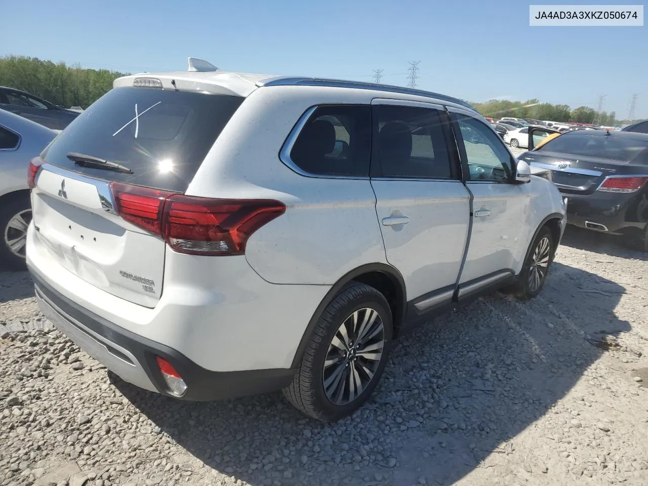 2019 Mitsubishi Outlander Se VIN: JA4AD3A3XKZ050674 Lot: 64930864