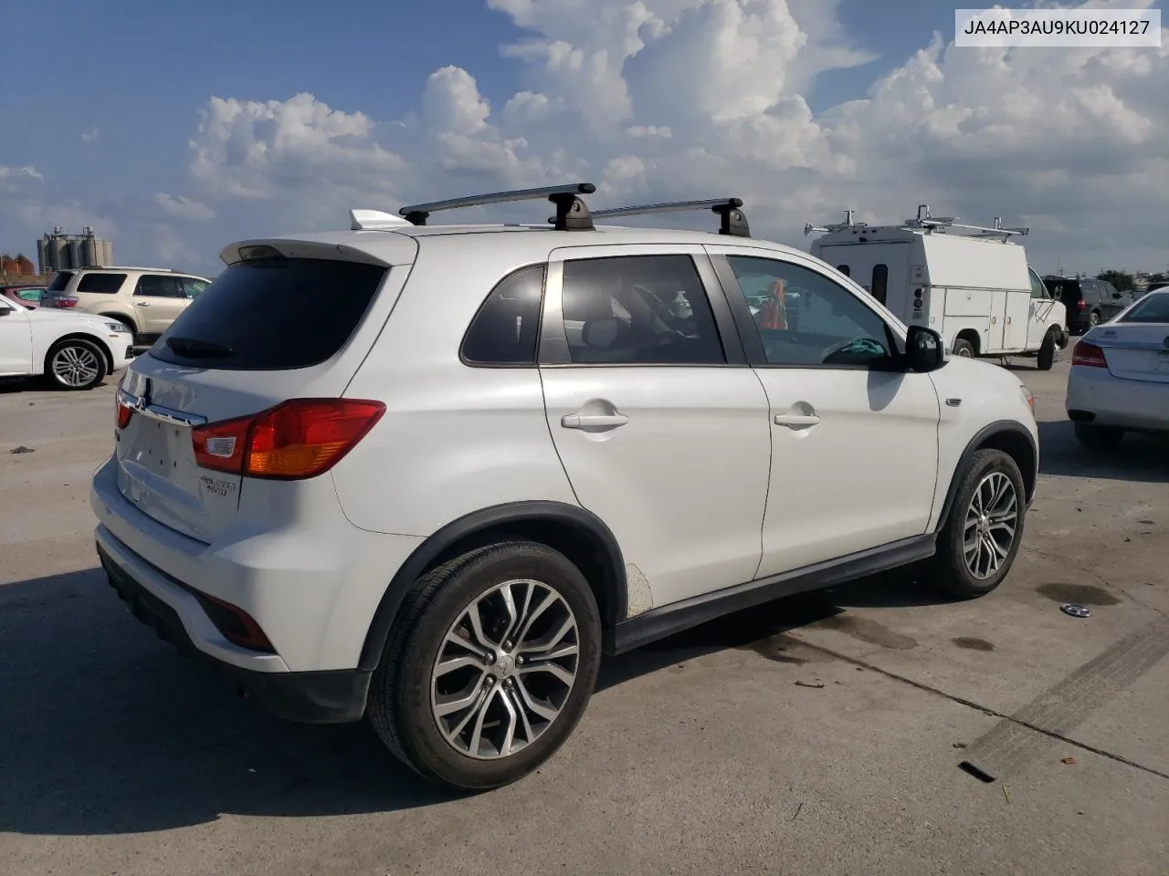 JA4AP3AU9KU024127 2019 Mitsubishi Outlander Sport Es