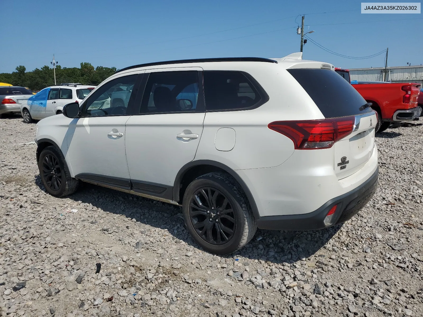 2019 Mitsubishi Outlander Se VIN: JA4AZ3A35KZ026302 Lot: 65737434