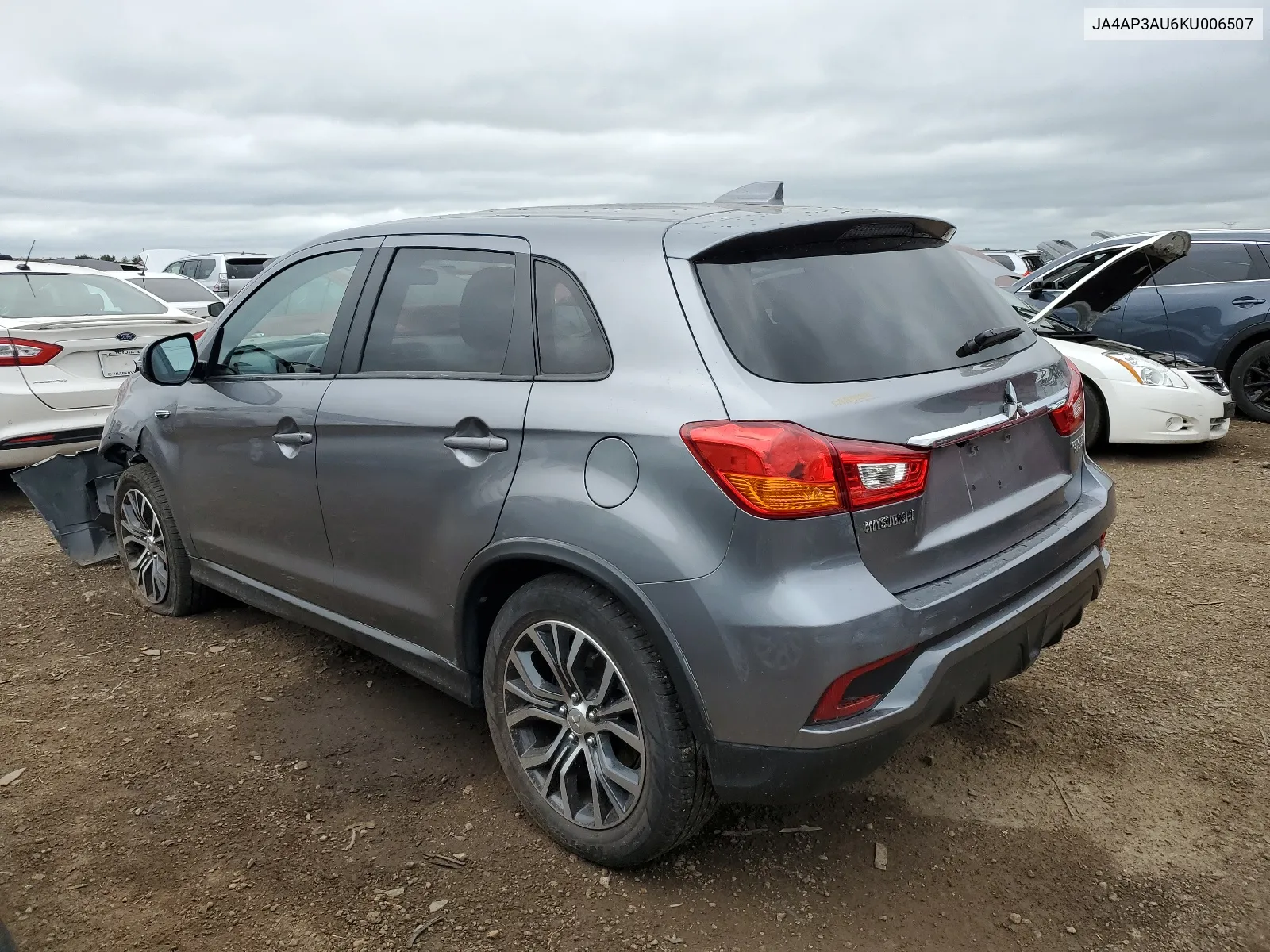 JA4AP3AU6KU006507 2019 Mitsubishi Outlander Sport Es