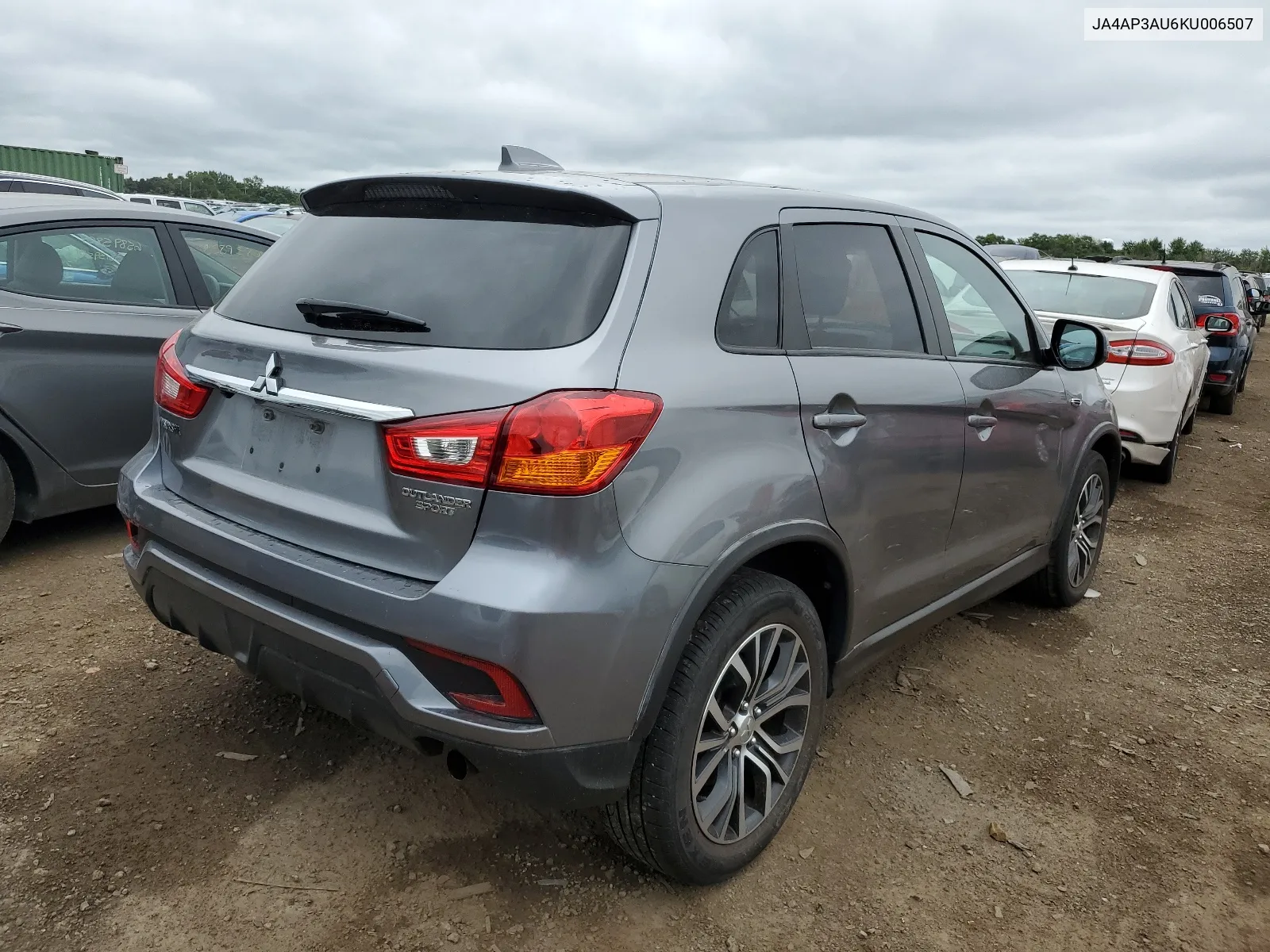 JA4AP3AU6KU006507 2019 Mitsubishi Outlander Sport Es