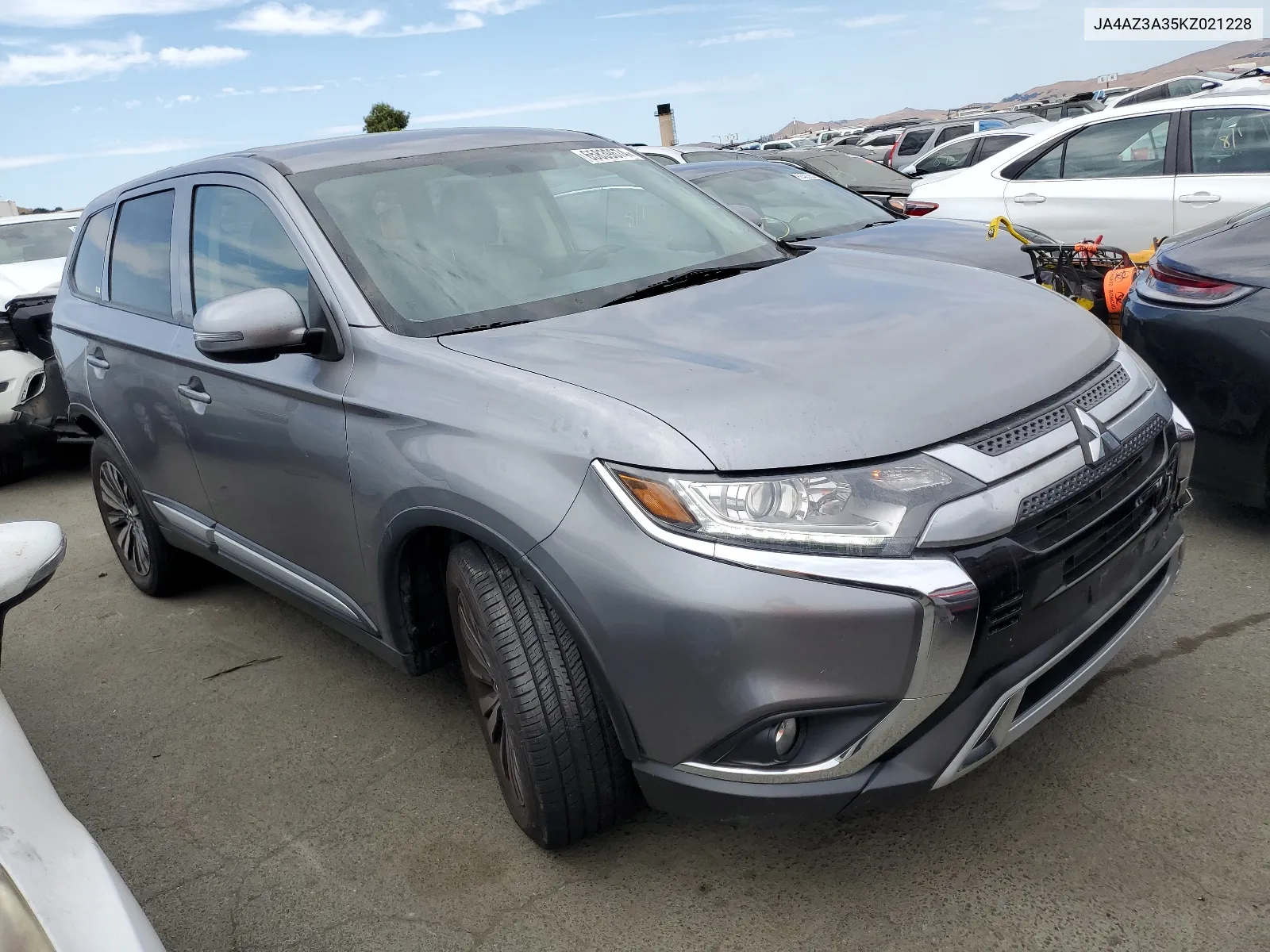 2019 Mitsubishi Outlander Se VIN: JA4AZ3A35KZ021228 Lot: 65839674