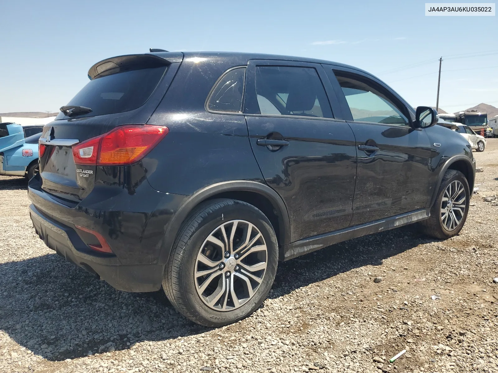 2019 Mitsubishi Outlander Sport Es VIN: JA4AP3AU6KU035022 Lot: 65999774