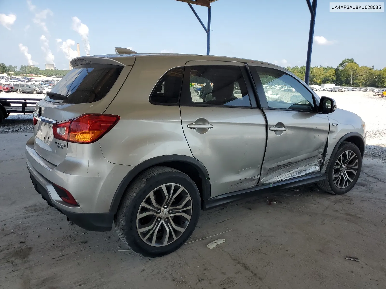 2019 Mitsubishi Outlander Sport Es VIN: JA4AP3AU8KU028685 Lot: 66019994