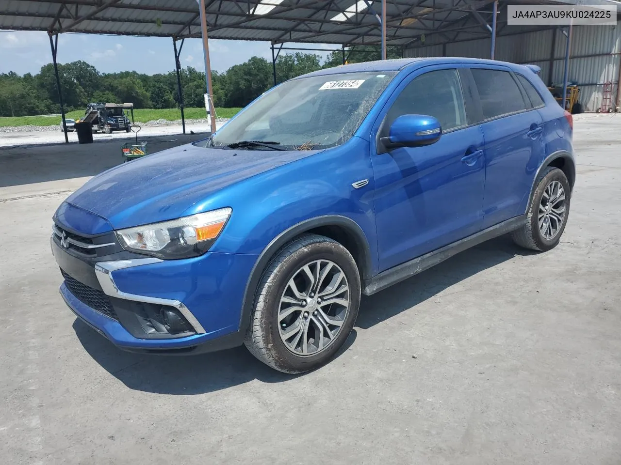 2019 Mitsubishi Outlander Sport Es VIN: JA4AP3AU9KU024225 Lot: 66127354