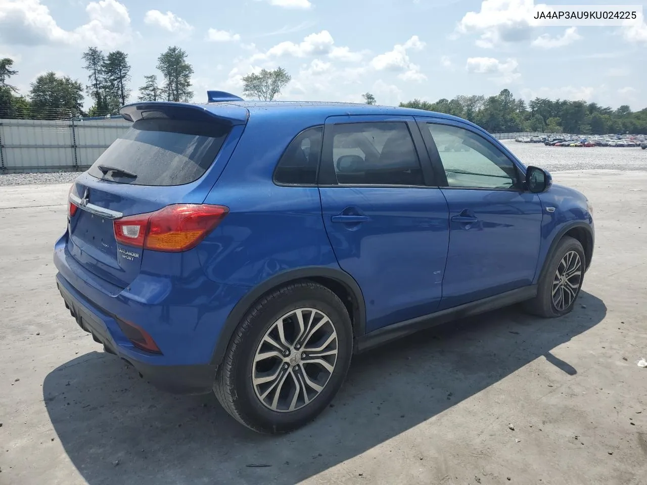 2019 Mitsubishi Outlander Sport Es VIN: JA4AP3AU9KU024225 Lot: 66127354