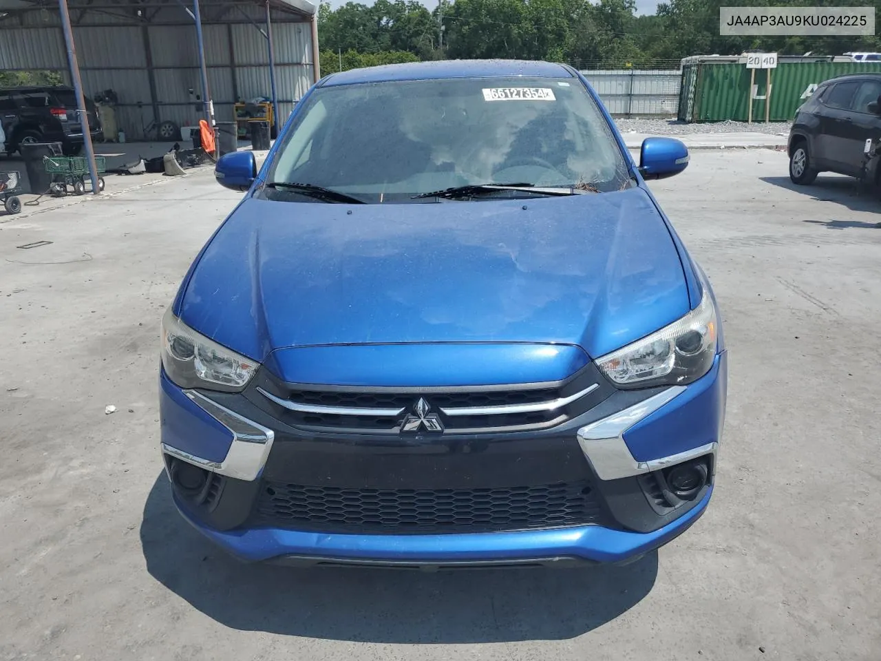 2019 Mitsubishi Outlander Sport Es VIN: JA4AP3AU9KU024225 Lot: 66127354