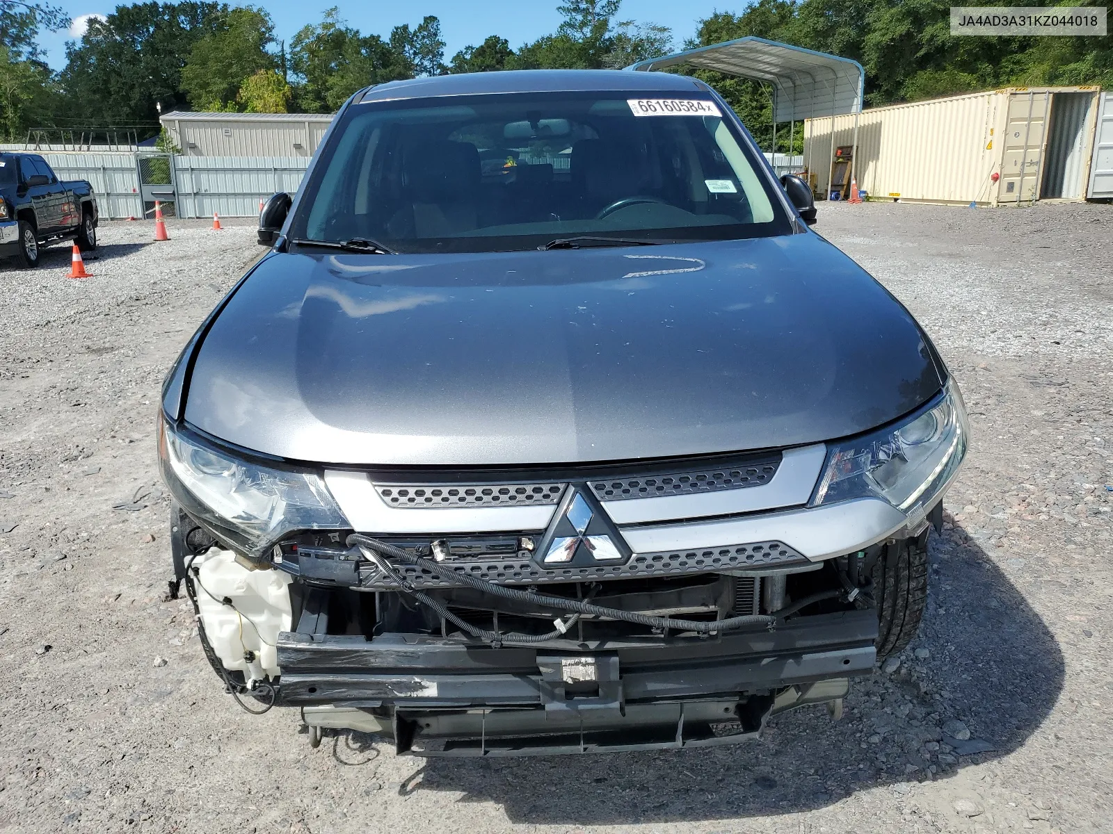 2019 Mitsubishi Outlander Se VIN: JA4AD3A31KZ044018 Lot: 66160584