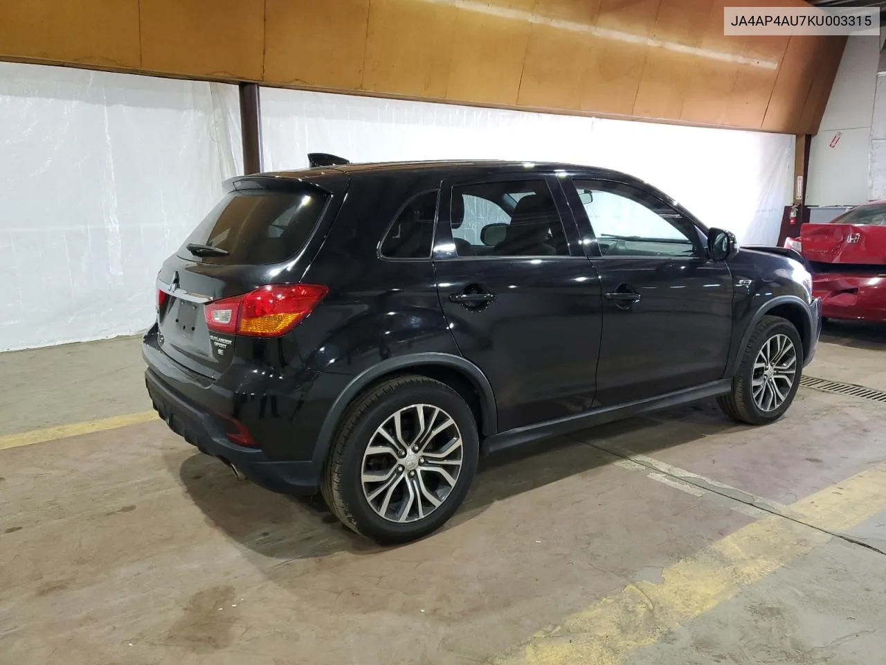 JA4AP4AU7KU003315 2019 Mitsubishi Outlander Sport Se