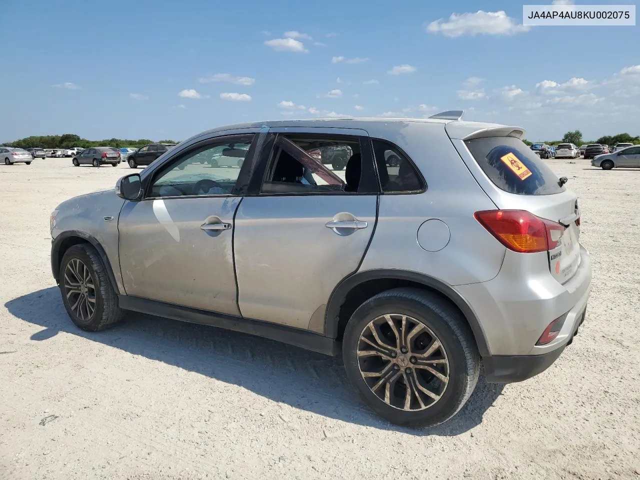 2019 Mitsubishi Outlander Sport Se VIN: JA4AP4AU8KU002075 Lot: 67024374