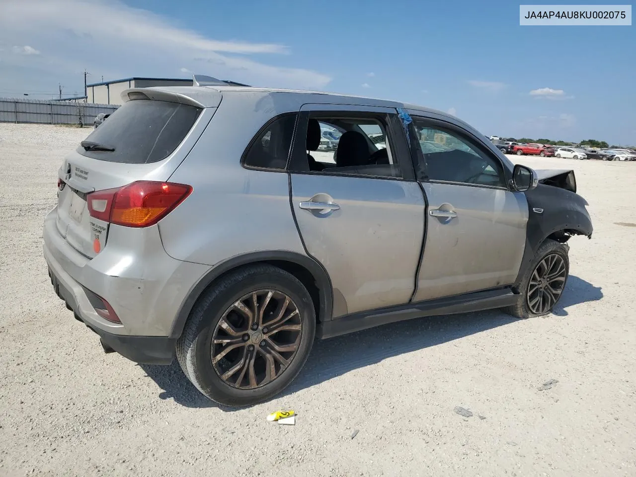 2019 Mitsubishi Outlander Sport Se VIN: JA4AP4AU8KU002075 Lot: 67024374