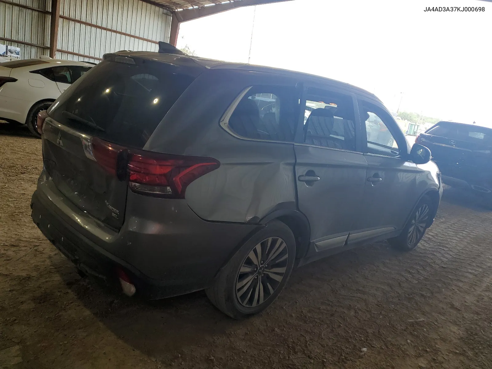 2019 Mitsubishi Outlander Se VIN: JA4AD3A37KJ000698 Lot: 67290954