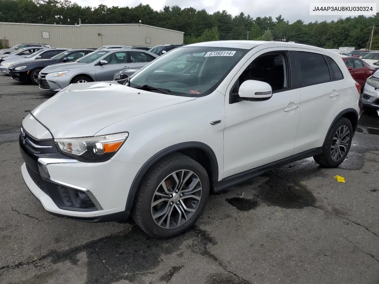 JA4AP3AU8KU030324 2019 Mitsubishi Outlander Sport Es