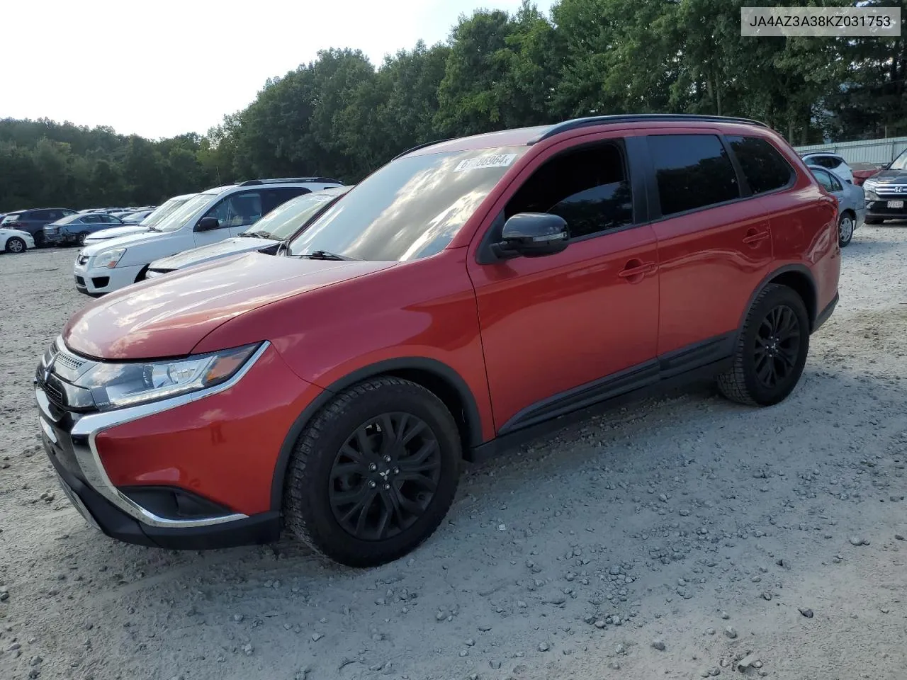 2019 Mitsubishi Outlander Se VIN: JA4AZ3A38KZ031753 Lot: 67586964