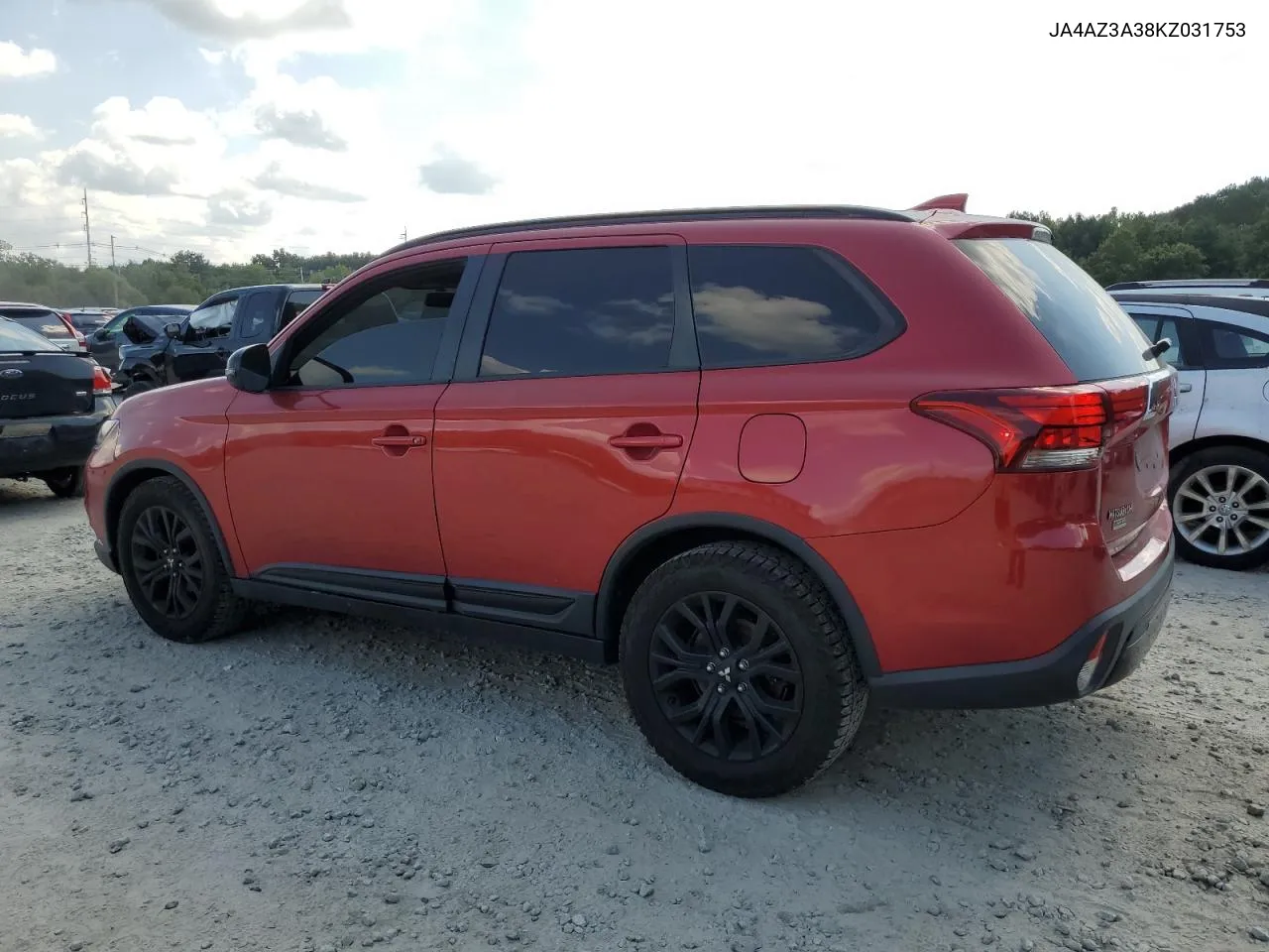 2019 Mitsubishi Outlander Se VIN: JA4AZ3A38KZ031753 Lot: 67586964