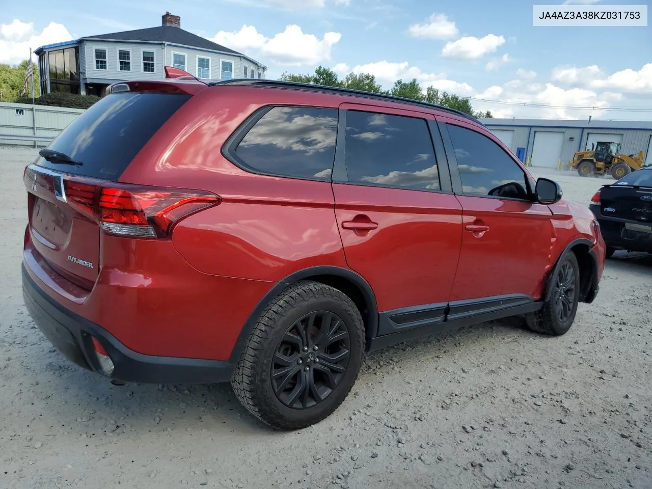 2019 Mitsubishi Outlander Se VIN: JA4AZ3A38KZ031753 Lot: 67586964