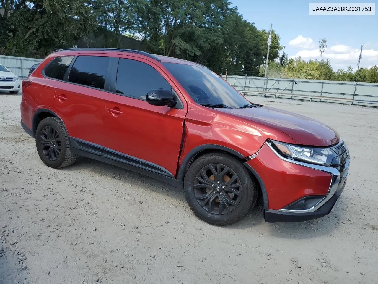 2019 Mitsubishi Outlander Se VIN: JA4AZ3A38KZ031753 Lot: 67586964