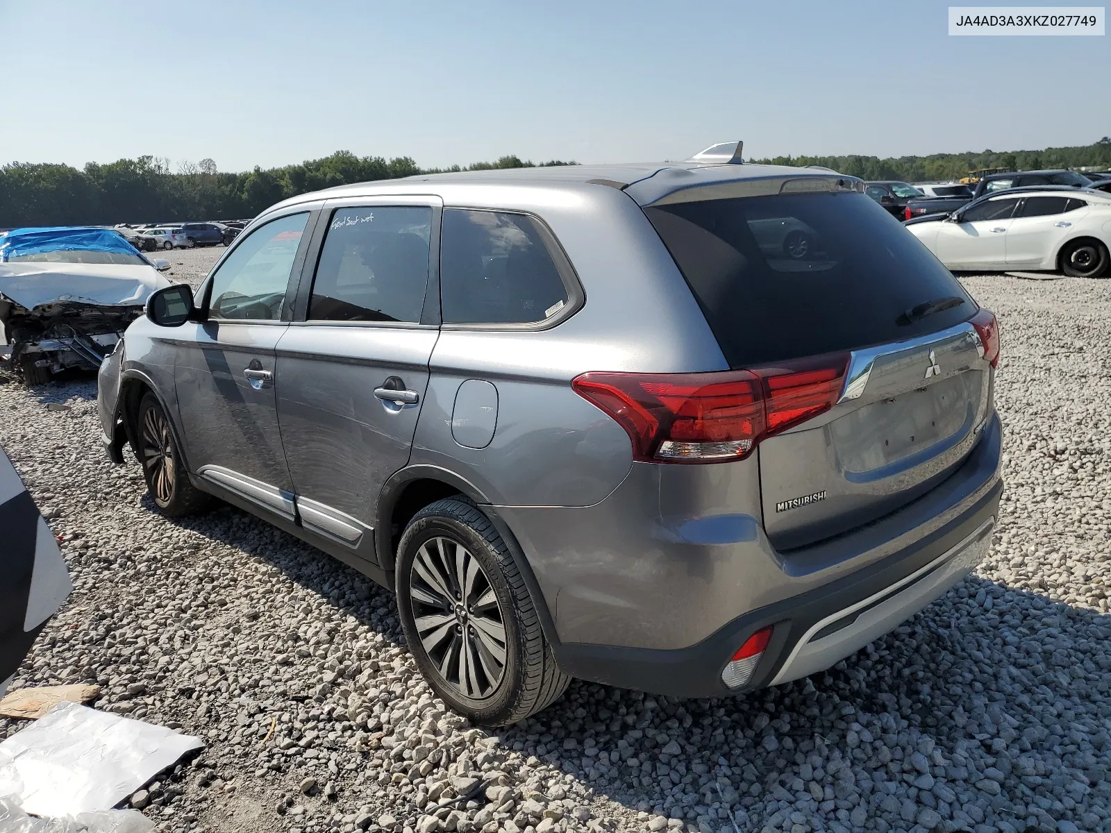 2019 Mitsubishi Outlander Se VIN: JA4AD3A3XKZ027749 Lot: 67935784