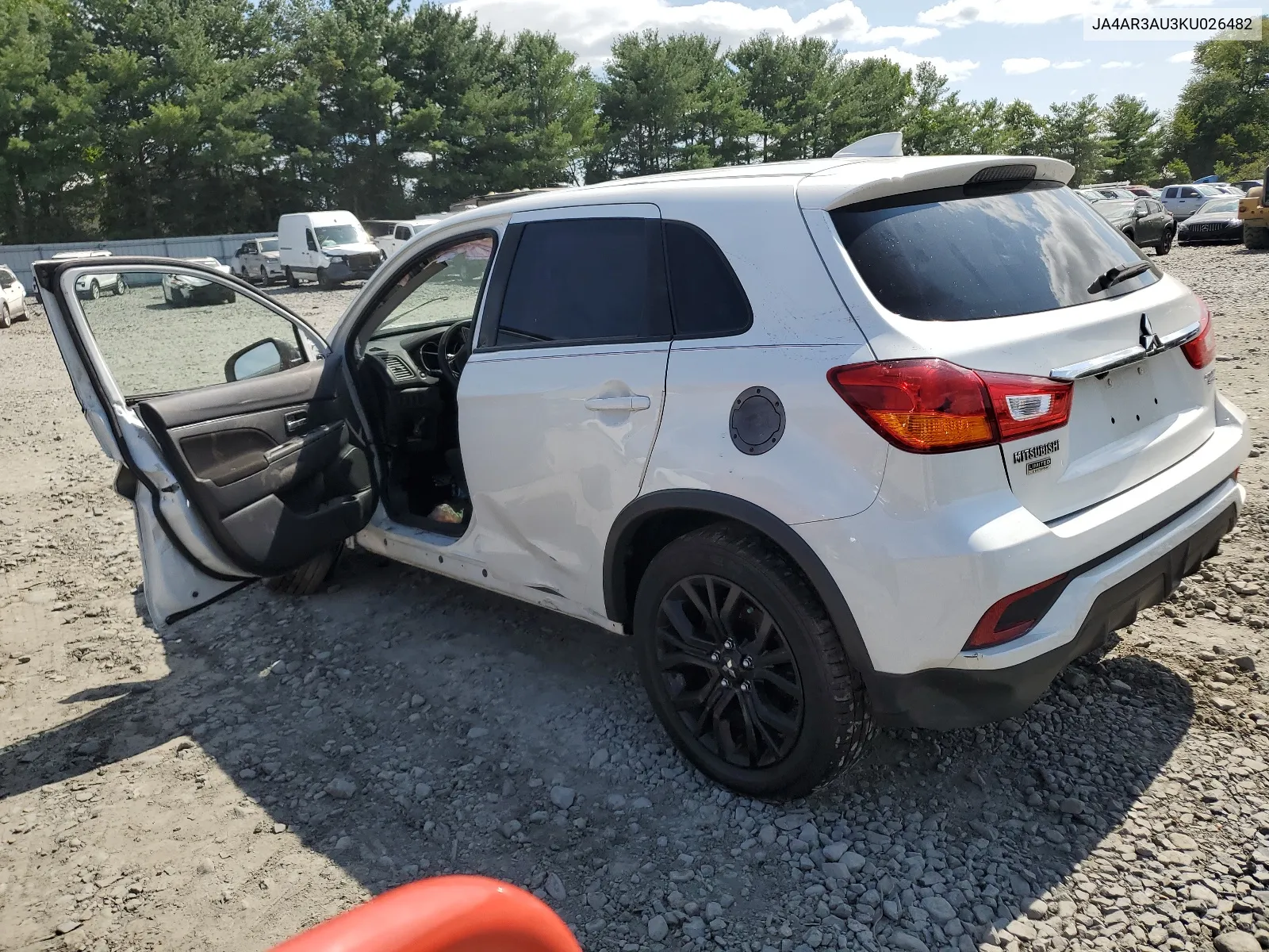 JA4AR3AU3KU026482 2019 Mitsubishi Outlander Sport Es