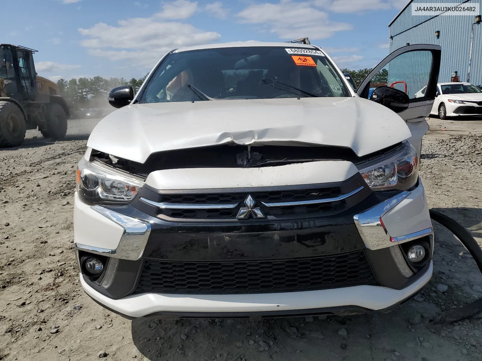 JA4AR3AU3KU026482 2019 Mitsubishi Outlander Sport Es