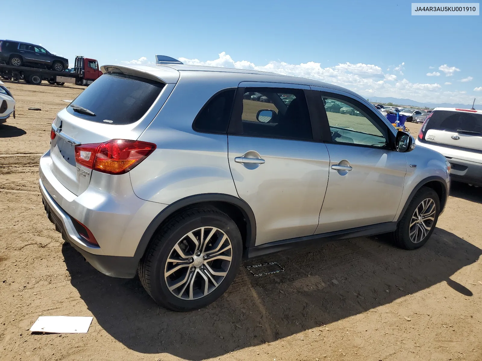 2019 Mitsubishi Outlander Sport Es VIN: JA4AR3AU5KU001910 Lot: 68303014